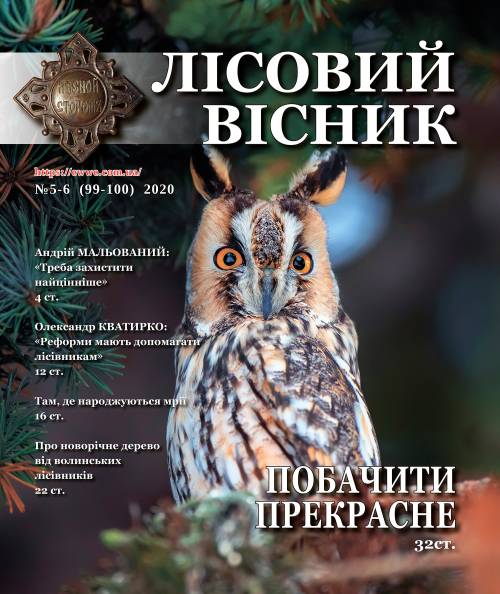 Лісовий вісник №5-6 (99-100) 2020 (№ 5-6 (99-100))