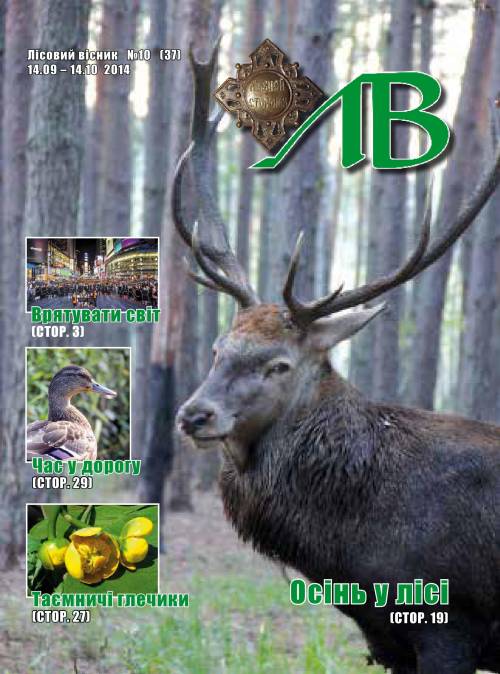 Лісовий вісник. Жовтень. 2014 (№ 10 (37))